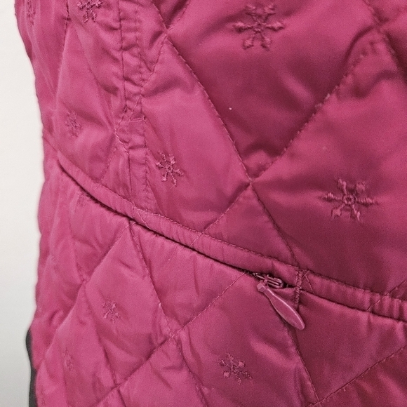 Eddie Bauer Nylon Goose Down Quilted Vest - Picture 8 of 14